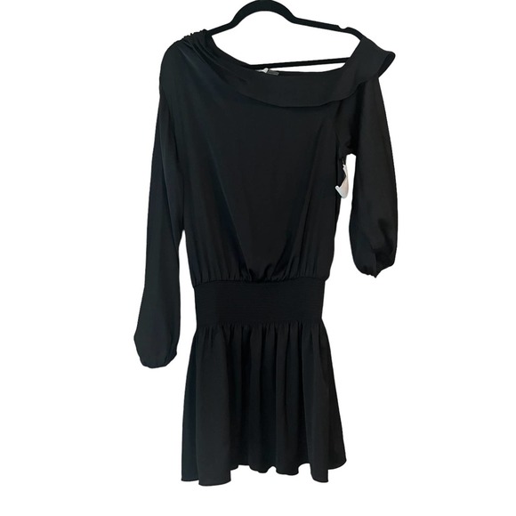 Ramy Brook Black Midi Dress - Picture 1 of 13